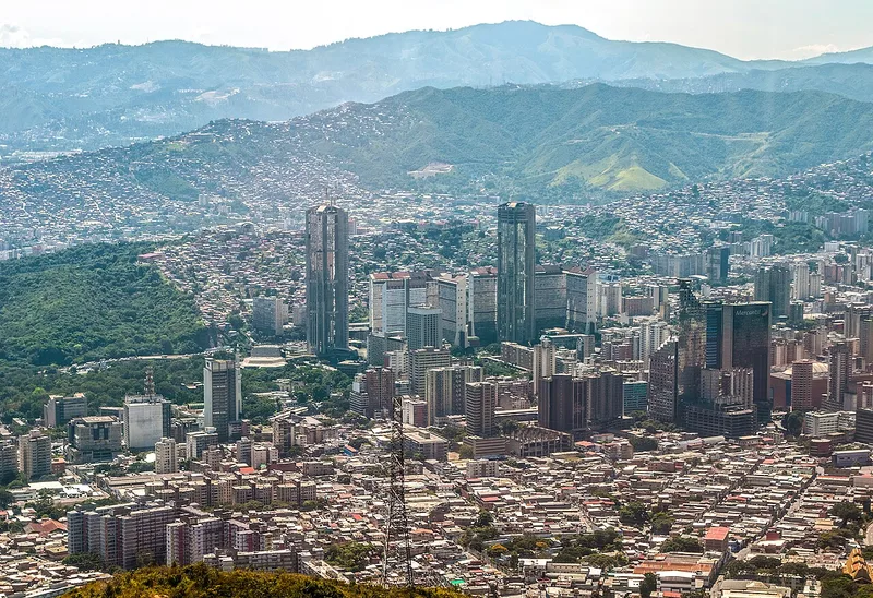 Vista de Caracas desde el Ávila, Venezuela